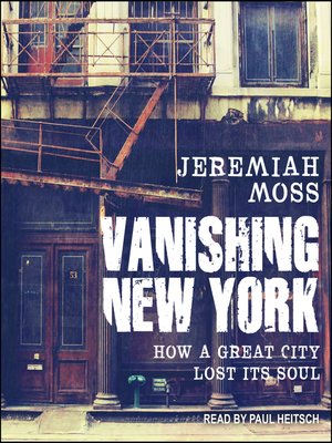 cover image of Vanishing New York